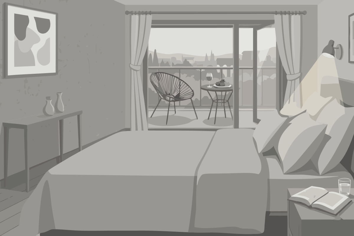Suite The Level mit Terrasse